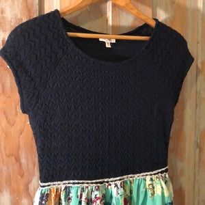 Anthropologie Weston Wear Arcata Floral Dress